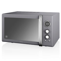 Swan Retro 900w Combi Microwave - Grey